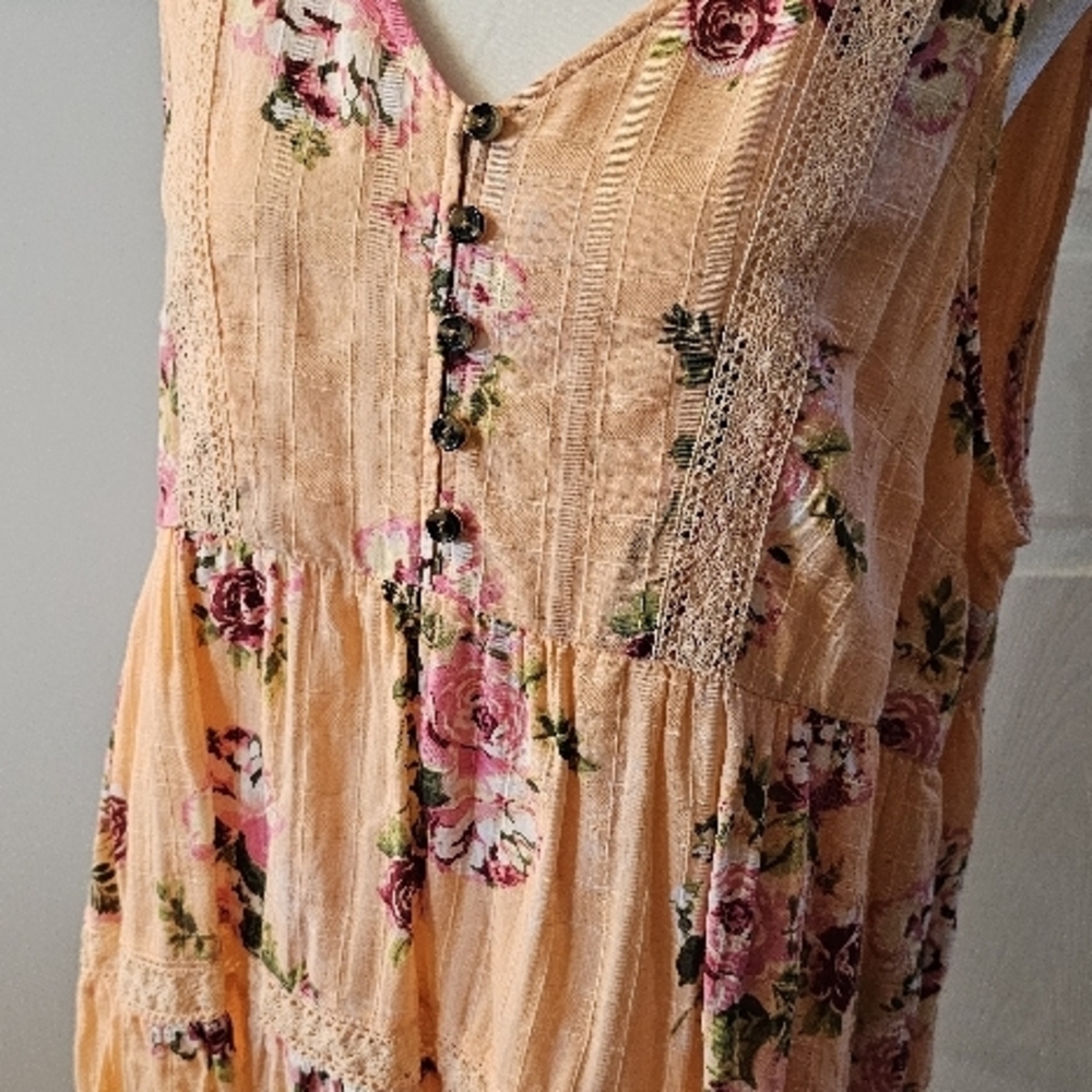 Floral Button-Down Dress